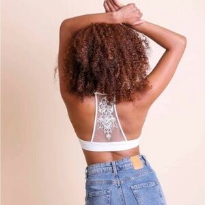 Tattoo back bralette